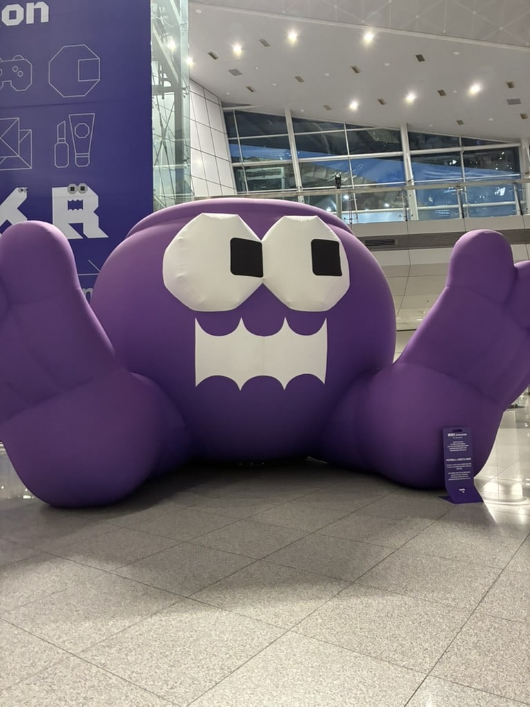Back Purple Guy in ICN